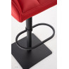Taburete De Bar Damaso Rojo,Negro