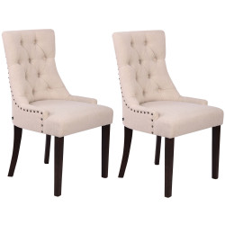 Set De 2 Sillas De Comedor...