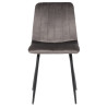 Silla De Comedor Dijon Terciopelo,Gris