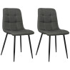 2er Set Esszimmerstuhl Tilde Stoff