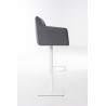 Taburete De Bar Damaso Gris,Blanco