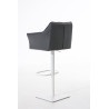Taburete De Bar Damaso Gris,Blanco