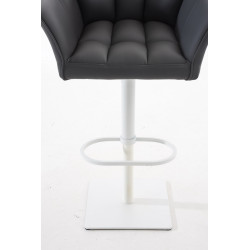 Taburete De Bar Damaso Gris,Blanco