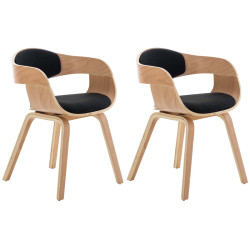 2er Set Stühle Kingston Stoff