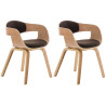 2er Set Stühle Kingston Stoff