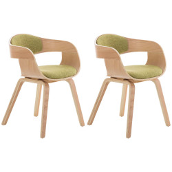 2er Set Stühle Kingston Stoff