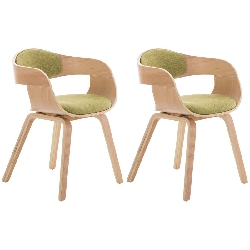 2er Set Stühle Kingston Stoff