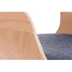 2er Set Stühle Kingston Stoff