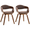 2er Set Stühle Kingston Stoff