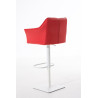 Taburete De Bar Damaso Rojo,Blanco