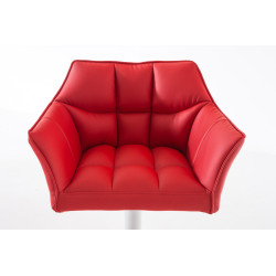 Taburete De Bar Damaso Rojo,Blanco