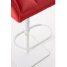 Taburete De Bar Damaso Rojo,Blanco