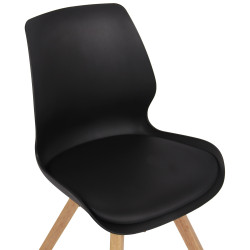 2er Set Stuhl Luna Kunststoff