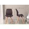 2er Set Stuhl Luna Kunstleder