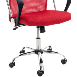 Silla De Oficina Washington Rojo