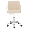 Silla De Oficina Lucy Crema