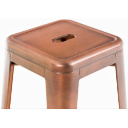 Taburete Industrial Joshua Cobre