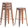 Taburete Industrial Joshua Cobre