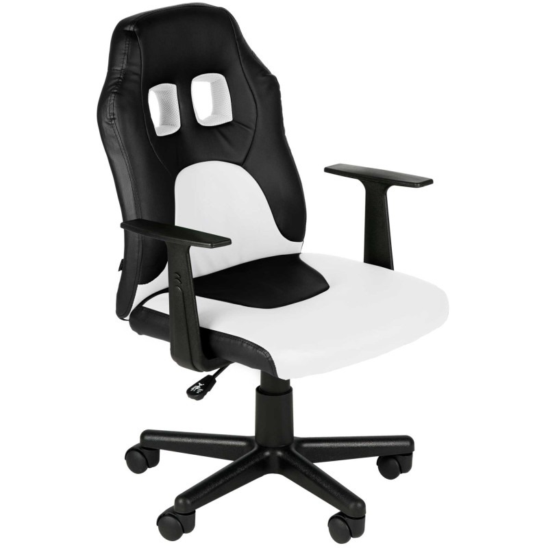 Silla de Escritorio Infantil Fun Negro/blanco