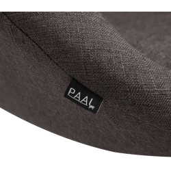Taburete Miami V2  en Tela Gris oscuro