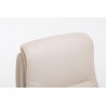 Silla de oficina Villach XXL Crema