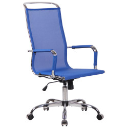 Silla De Oficina Branson Mesh Azul