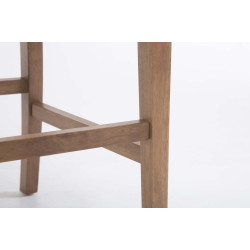 Taburete Louise en Tela Antiguo claro,Crema
