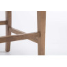 Taburete Louise en Tela Antiguo claro,Crema