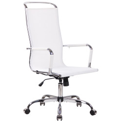 Silla De Oficina Branson Mesh Blanco