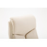 Silla De Oficina XL Vaud Crema