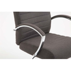 Silla  de Oficina XL Valais  en Tela Gris oscuro