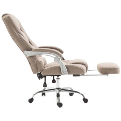 Silla de oficina Pacific en Tela Gris topo