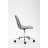 Silla De Oficina Reims En Cuero PU Gris