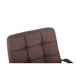 Silla de Oficina Deli en Tela Marrón