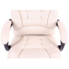 Silla De Oficina Oxygen Crema,Tela