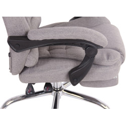 Silla De Oficina Oxygen Gris,Tela