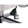 Silla De Oficina Fynn Tapizada En Tela o Simil Cuero Blanco,Simil cuero