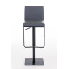 Taburete Panama Gris,Negro