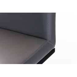 Taburete Panama Gris,Negro