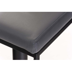 Taburete Panama Gris,Negro