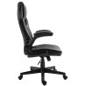 Silla Gamer Omis En Simil Cuero Negro/negro