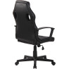 Silla de oficina Glendale Negro/negro