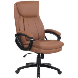 Silla De Oficina XL Platon Marrón claro