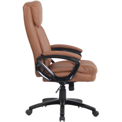 Silla De Oficina XL Platon Marrón claro