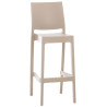 Taburete Apilable Maya Barro
