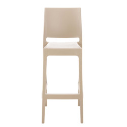 Taburete Apilable Maya Barro