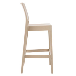 Taburete Apilable Maya Barro