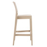 Taburete Apilable Maya Barro