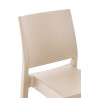 Taburete Apilable Maya Barro