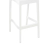Taburete Apilable Maya Blanco